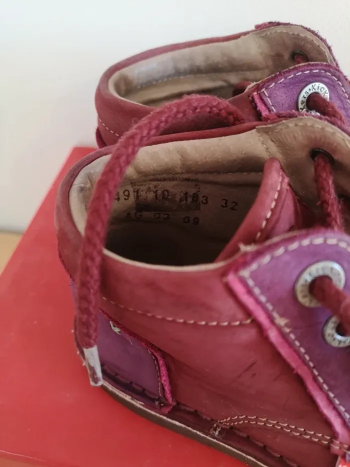 Chaussures Kickers taille 32 - photo numéro 5