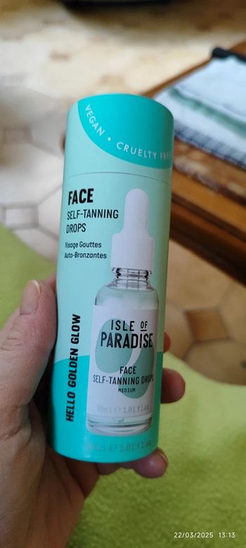 Isle Of Paradise Face Tanning Drops Teinte Medium