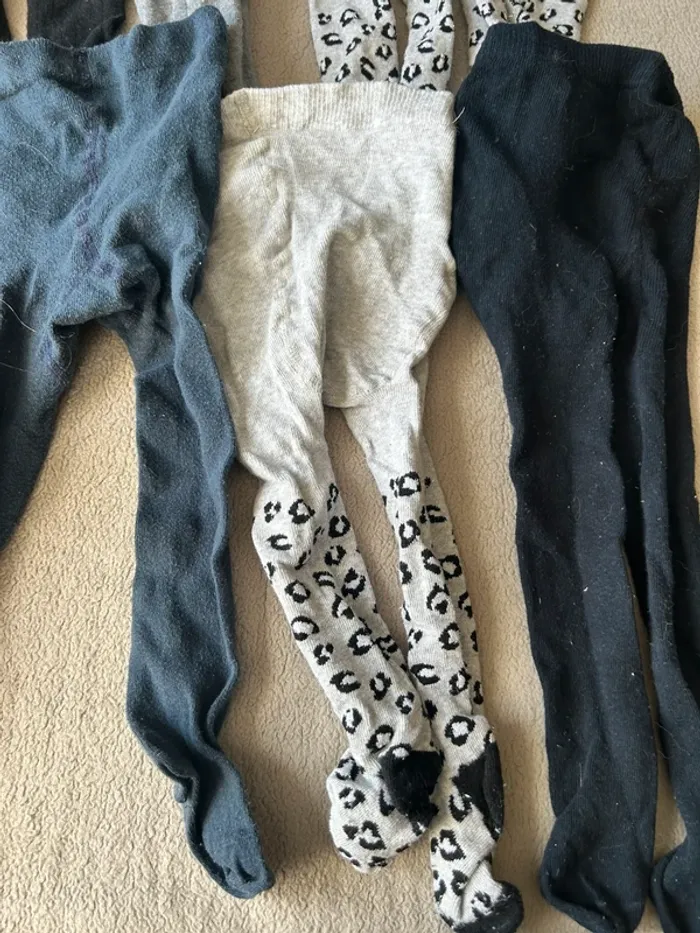 Lots de 7 paire de collant - photo numéro 2