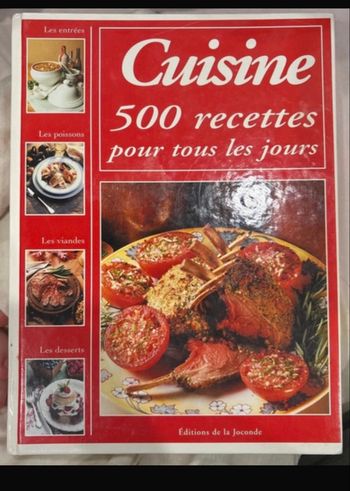 Livre cuisine 