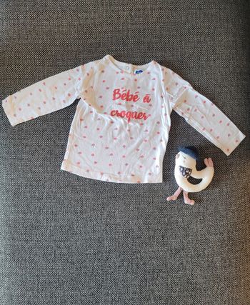 T-shirt fille 24 mois
