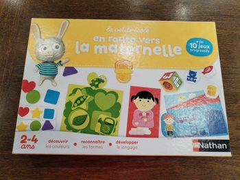 Coffret jeux Nathan La petite école En route vers la maternelle #espanolitinajouets