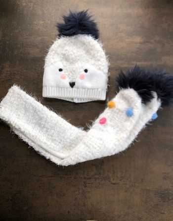 Bonnet et écharpe catimini 44 cm