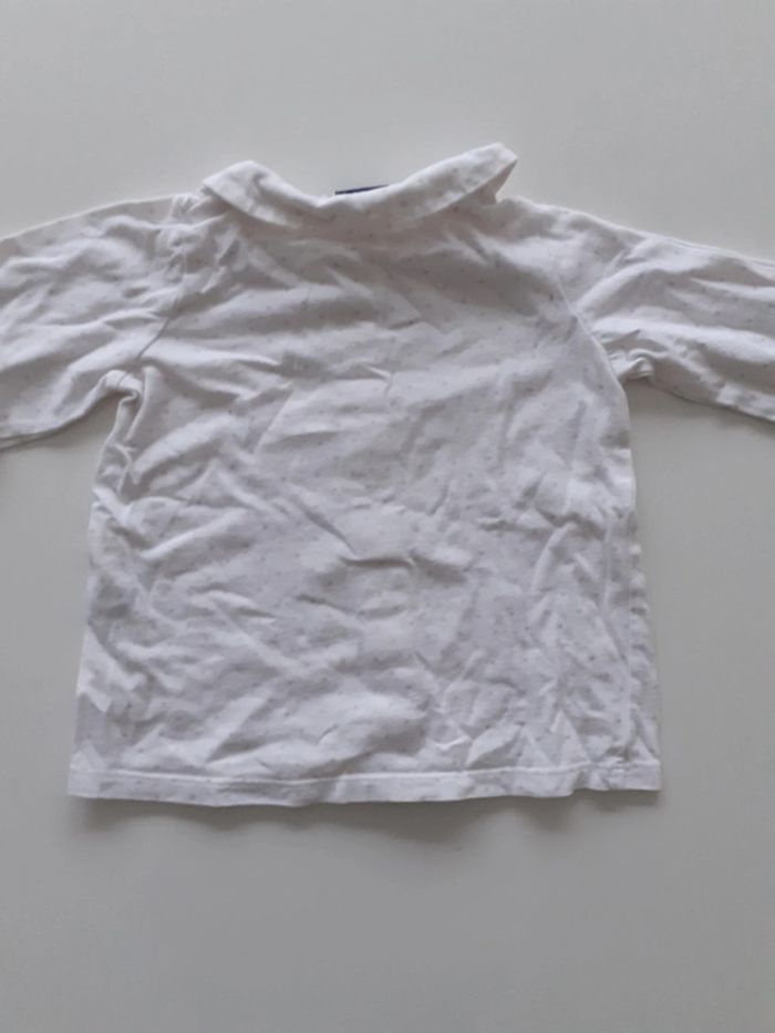 Chemise fille 23 mois blanc Sergent Major - photo numéro 3