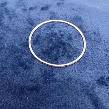 Bracelet jonc en argent. Bijoux femme