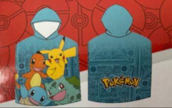 Poncho de bain Pokémon
