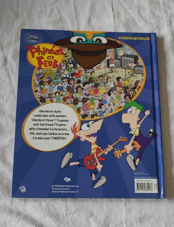 Livre Phileas et ferb - photo numéro 2