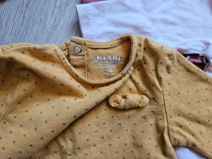 Lot de 3 Tee-shirt bébé fille manche longue - photo numéro 2