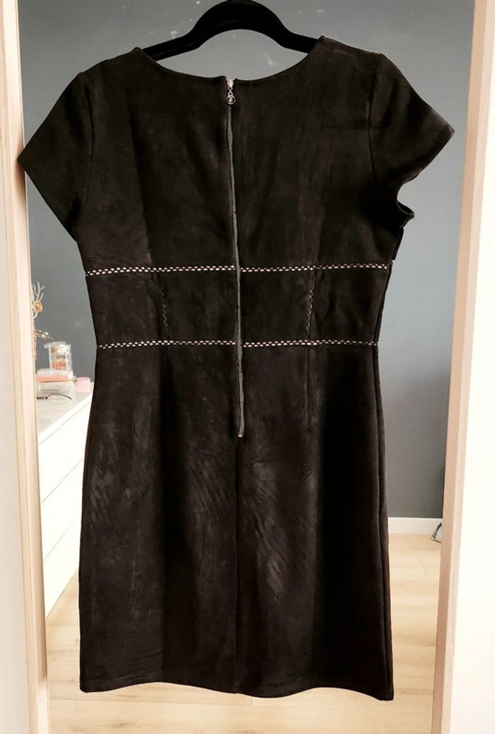 Robe manches courtes noire et serpent taille 4 42 Jus d'Orange - photo numéro 2
