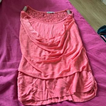 Débardeur saumon Taille S - 2€