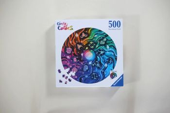 Puzzle rond 500 pièces "Astrology" collection Circle of colors, Ravensburger