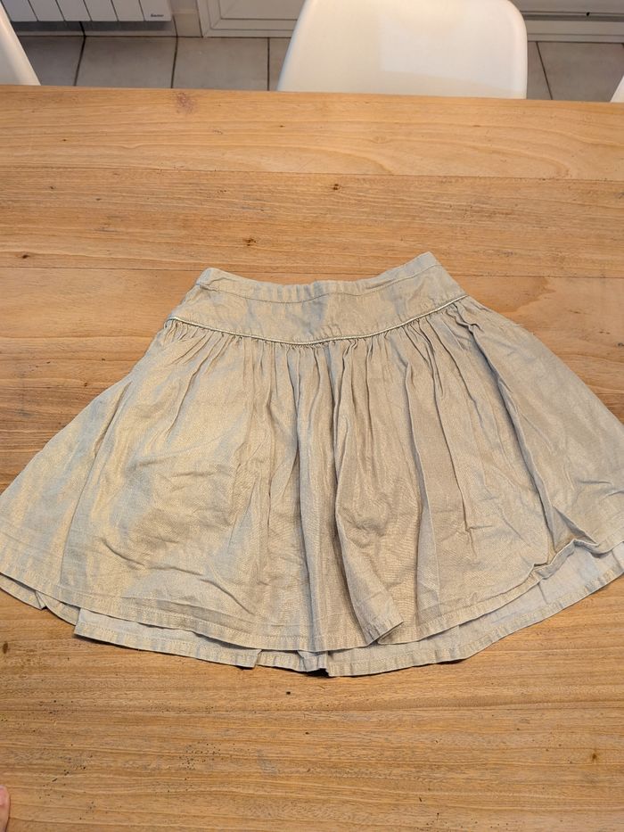 Jupe beige irisée 10 ans