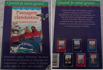 Livre de poche passagers clandestins