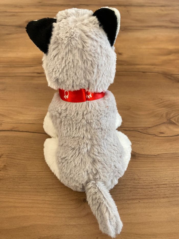 Peluche chien husky - photo numéro 2
