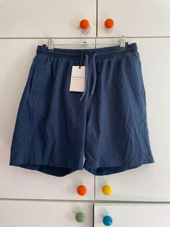 Short de sport bleu marine taille M northway