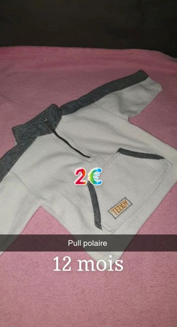 Pull teddy garçon
