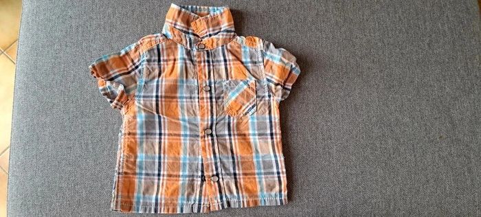Chemise à carreaux