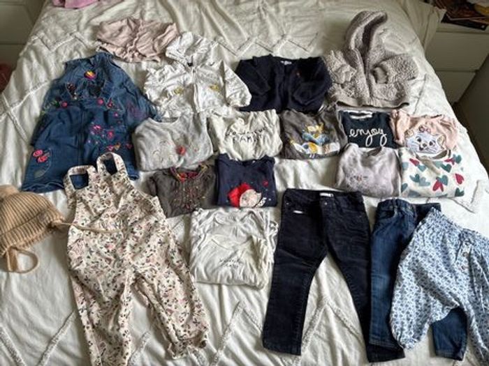 Lot hiver fille 18 mois