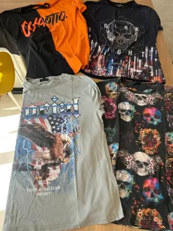 Lot de 4 tee shirt taille XXL