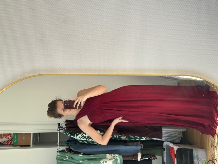 Robe avec drapée - photo numéro 5