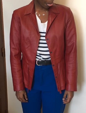 Veste en cuir