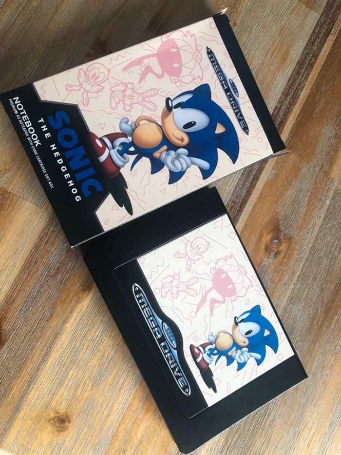 Agenda cahier de textes Sonic Megadrive Sega - photo numéro 5