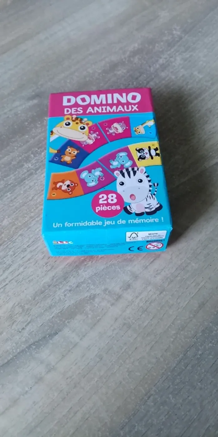 Jeu Domino des animaux
