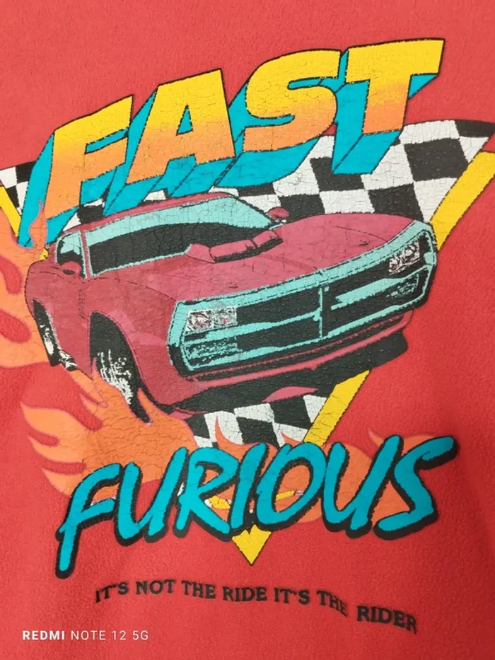 Pyjama Fast & Furious taille 12 ans - photo numéro 3