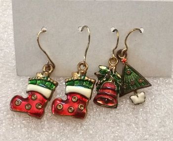 Boucles d'oreille "Noel"