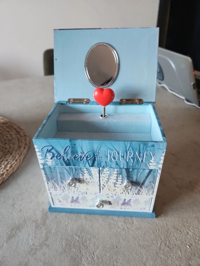 Boîte à bijoux reine des neiges - photo numéro 5
