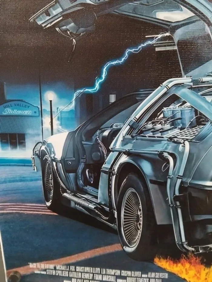 Affiche de film Retour vers le futur sur toile - photo numéro 2