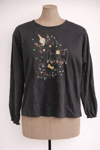 Tee-shirt ML fille 12 ans