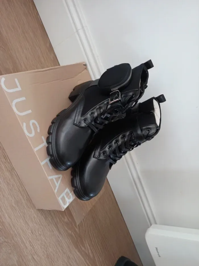 Magnifique paires de bottines just fab taille 40 - photo numéro 2