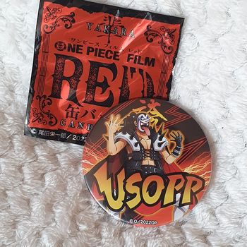 Usopp One piece Button can metal Badge broche manga goodies japon japan pin