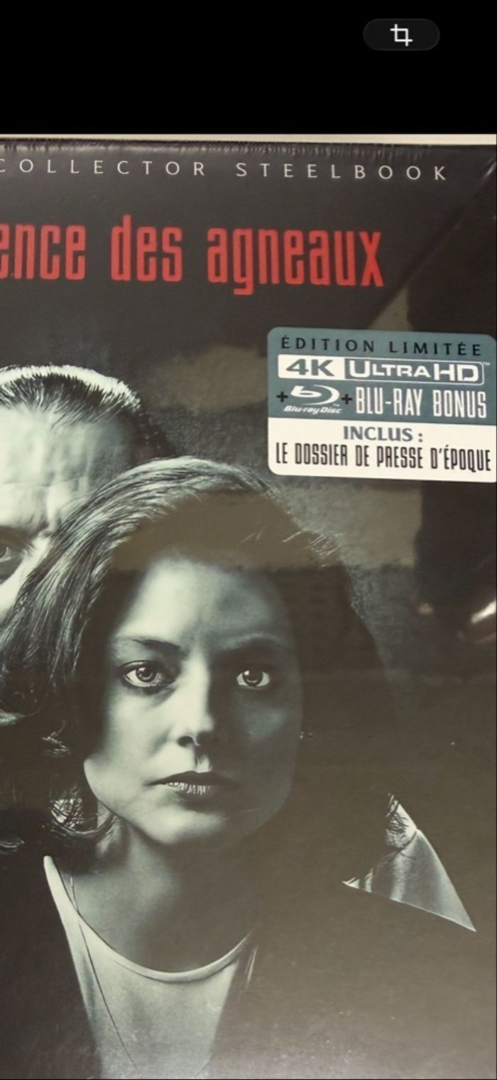 Le silence des agneaux bluray steelbook 4k collector