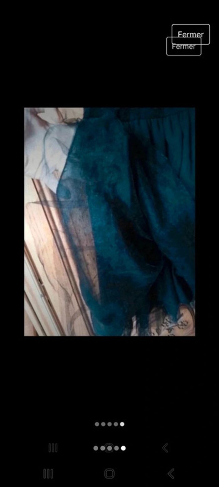 Robe de soirée courte noire - photo numéro 5