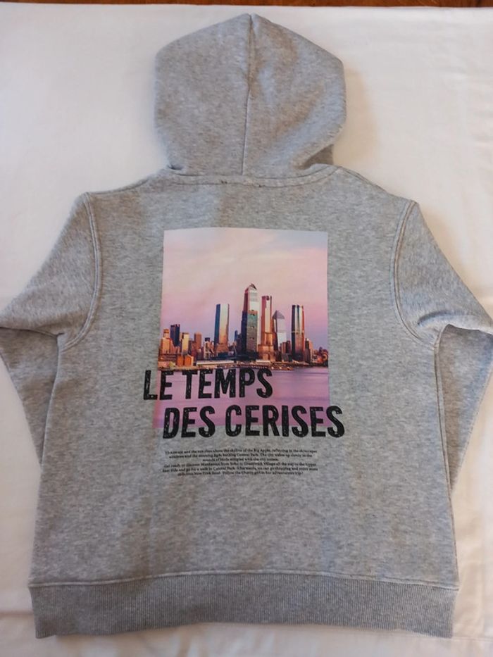 Sweat à capuche fille Le temps des Cerises 10 ans. - photo numéro 3