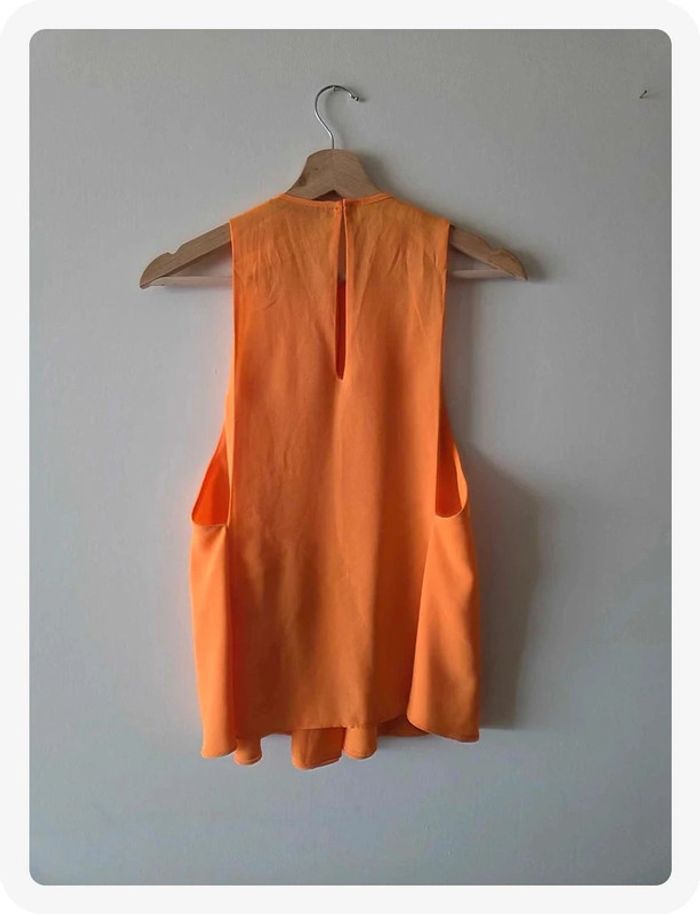 top trafaluc orange taille S - photo numéro 4
