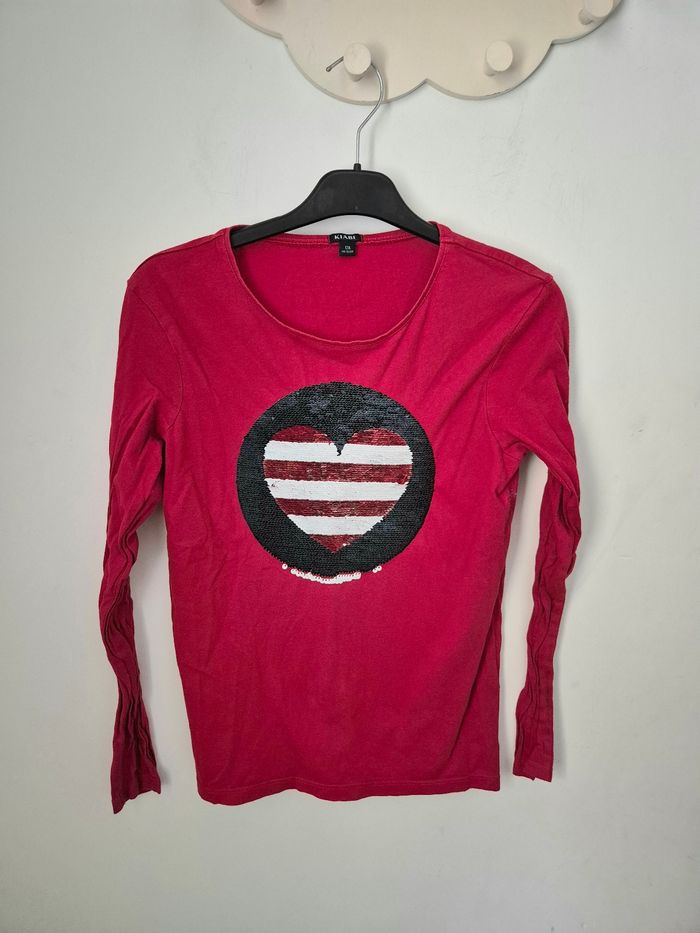 Tee-shirt à sequins * Kiabi * - photo numéro 2