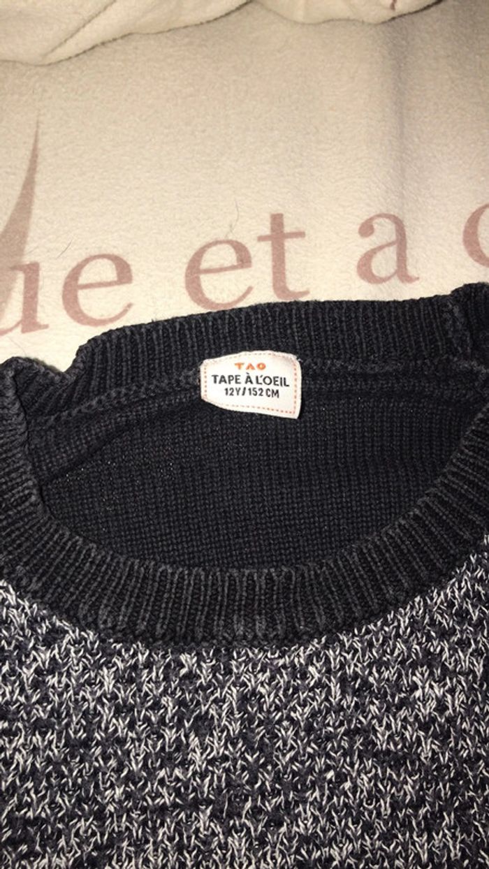 Pull bleu marine - photo numéro 2