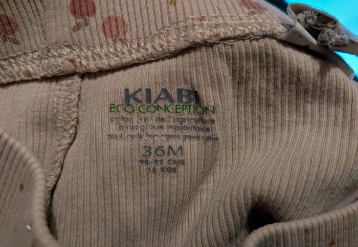 Legging cottelé pomme T36 mois kiabi - photo numéro 2