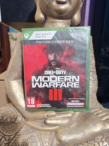 Neuf sous blister jeu Xbox One x call of duty modern Warfare III
