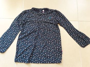 T-shirt M noir fille SERGENT MAJOR en 6 ans TBE
