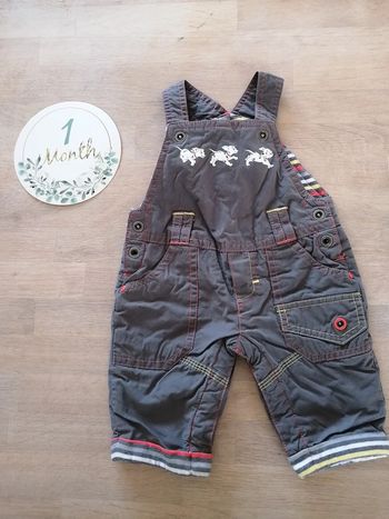 Salopette bébé dalmatiens Disney 1 mois