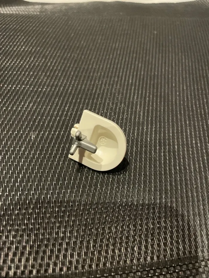 Playmobil lavabo blanc et robinet salle de bain maison pièces détachées - photo numéro 3