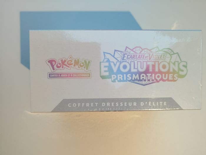 Lot de 2 : Pokémon ETB Coffret Dresseur d'élite EV8.5 Evolutions Prismatiques Neuf et scellé - photo numéro 5