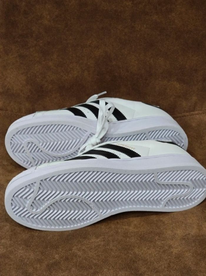 adidas Originals SUPERSTAR Blanc Taille 41 - photo numéro 5