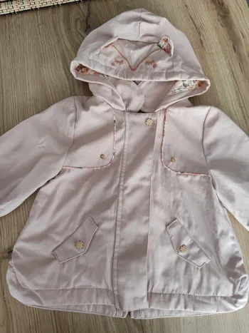 Manteau 2 en 1 fille 6 mois sergent major