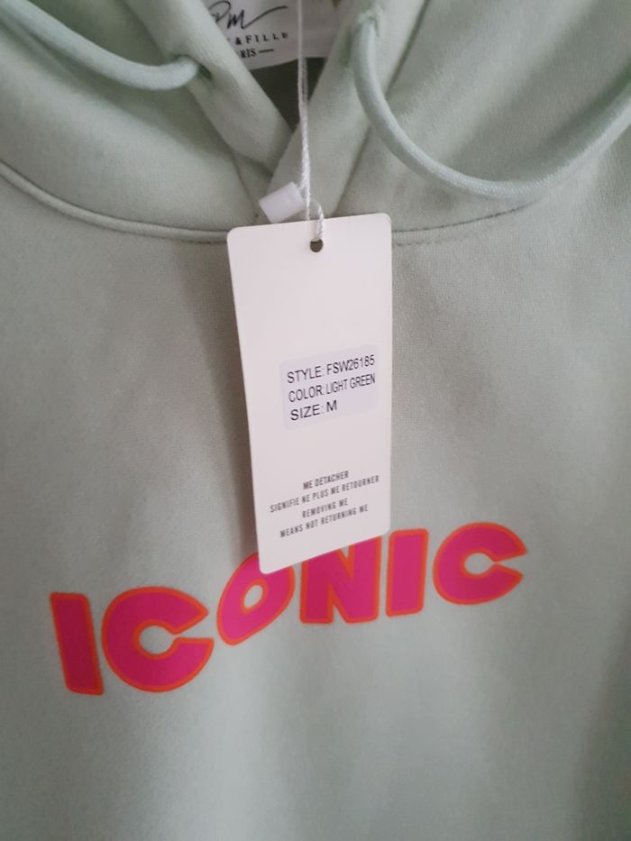 Sweat Iconic Taille M - photo numéro 2