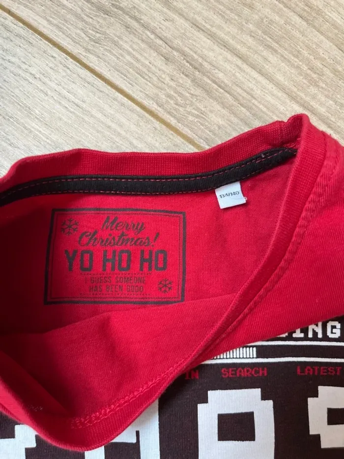 T-shirt manches longues Père Noël - photo numéro 3